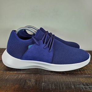 Vessi Everyday Classic Running Nursing Shoes Mens 8 Waterproof Blue White